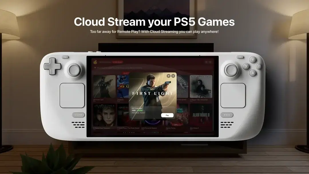 Изображение к статье: Steam Deck получил облачный PS Plus без PS5 и PS Portal
