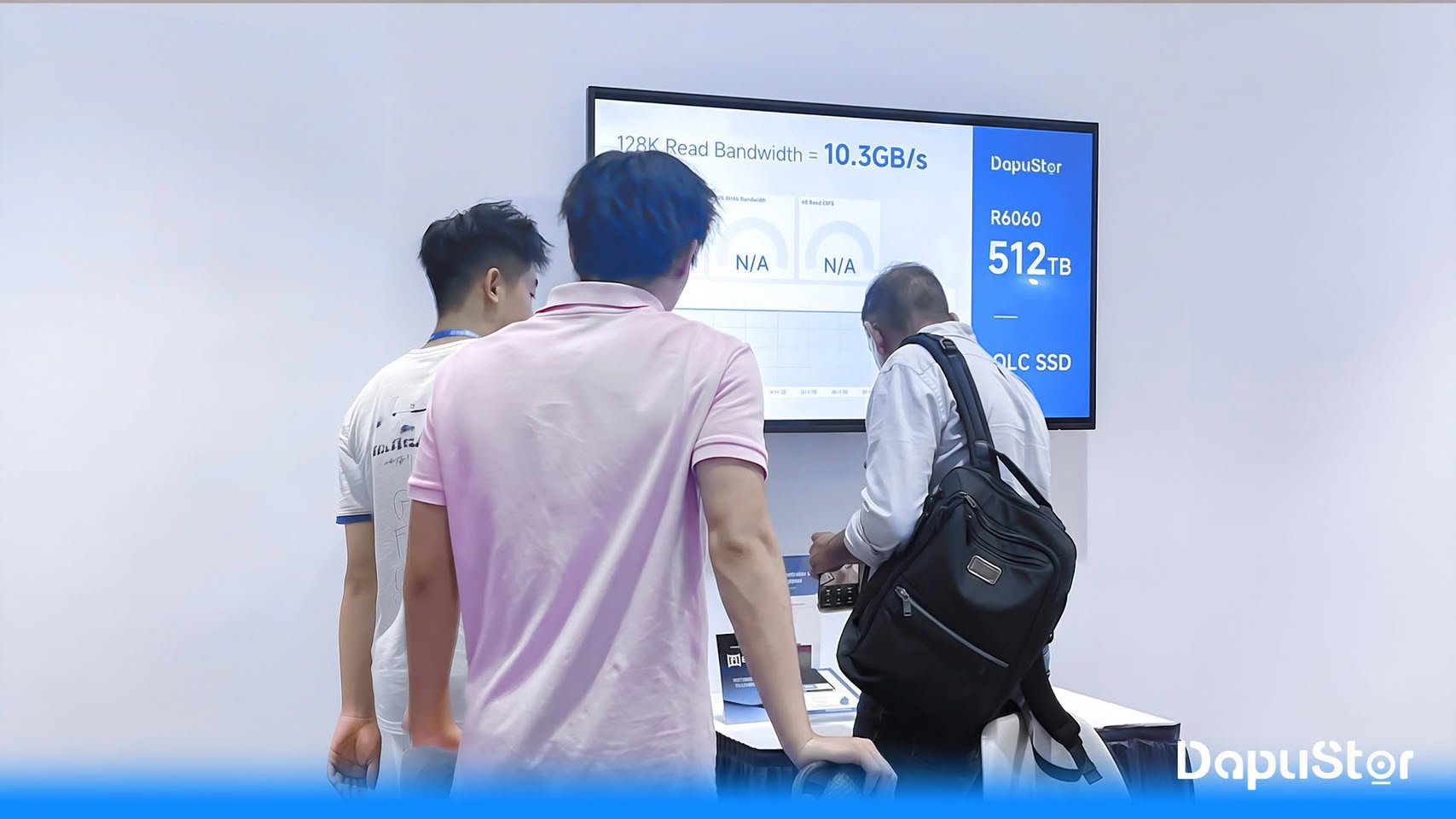 DapuStor показала SSD на 512 ТБ и накопители с СЖО