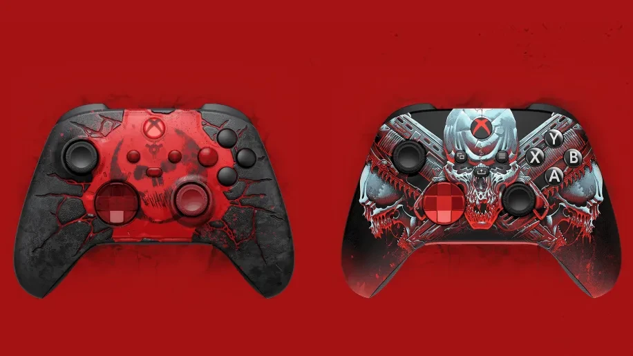 Изображение к статье: Xbox показала лимитированные геймпады Gears of War: E-Day