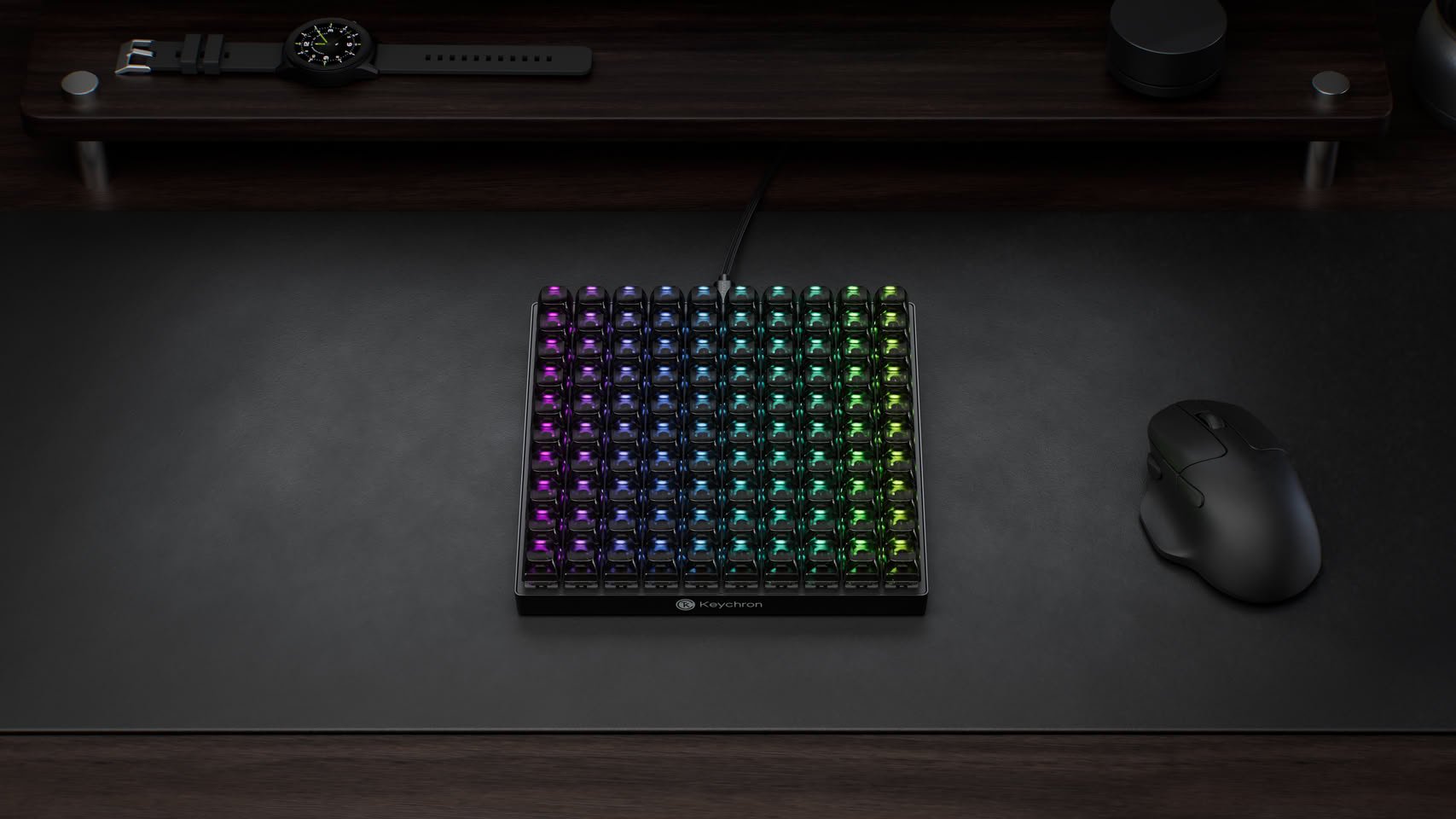 Изображение к статье: Keychron C100 8K: макропад на 100 клавиш за $64.99