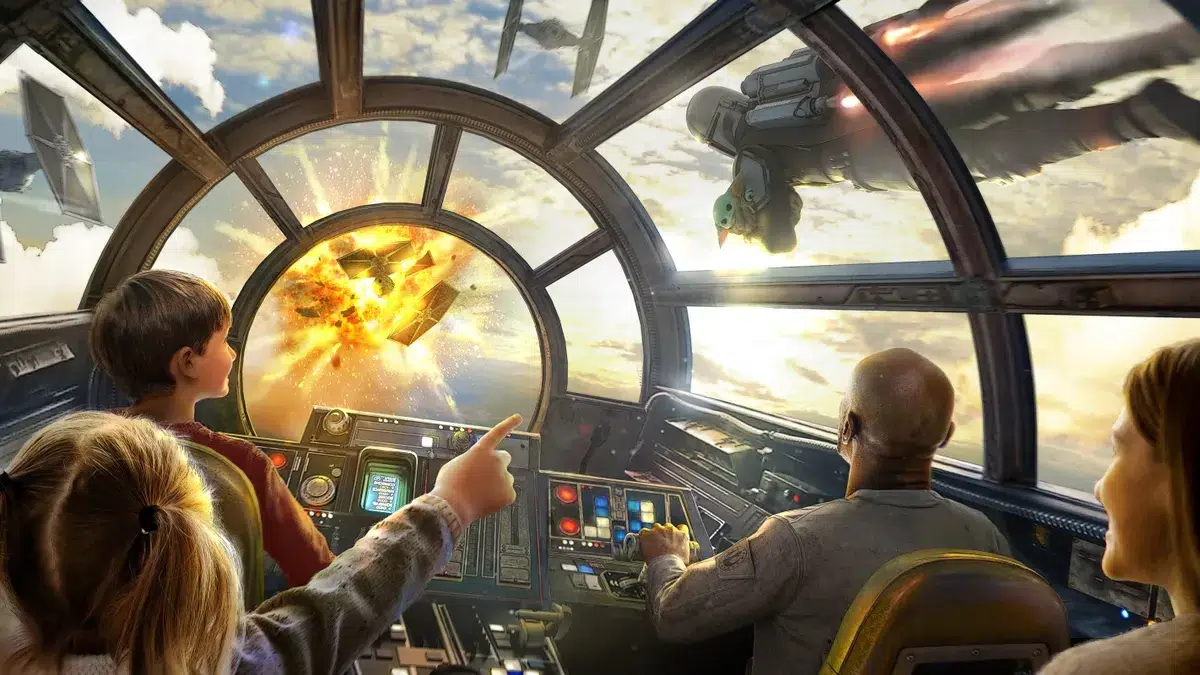 Изображение к статье: Disney связала аттракцион Star Wars с наградой в Fortnite