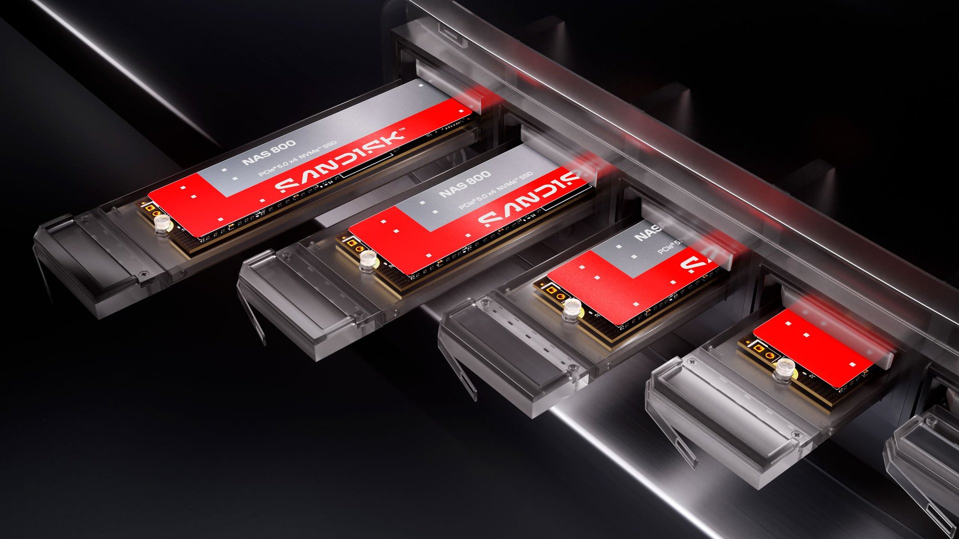 Sandisk NAS 800 получил ресурс 14 ПБ записи и цену $2200