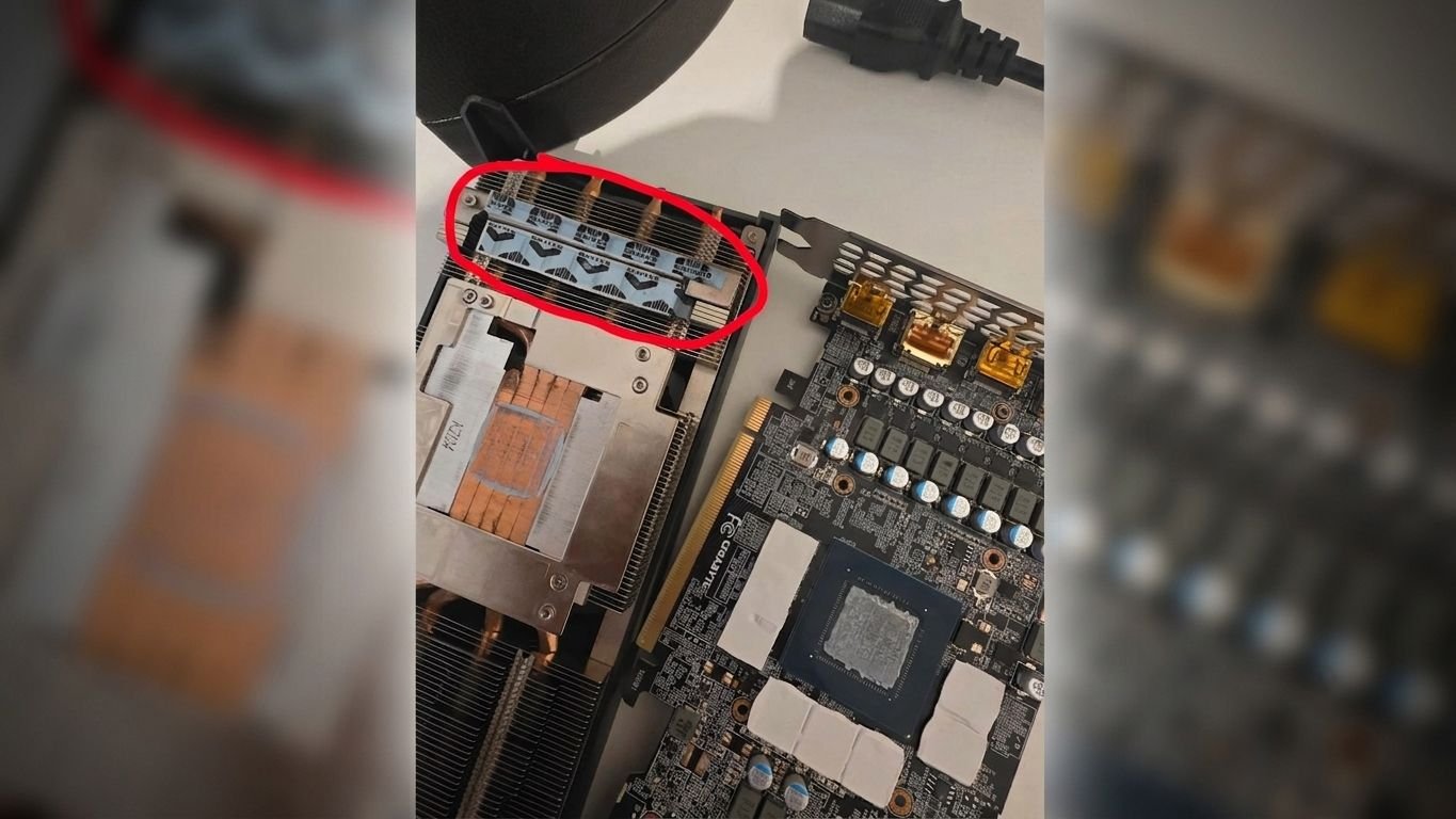 RTX 3070 пять лет грелась из за пленки на термопрокладках