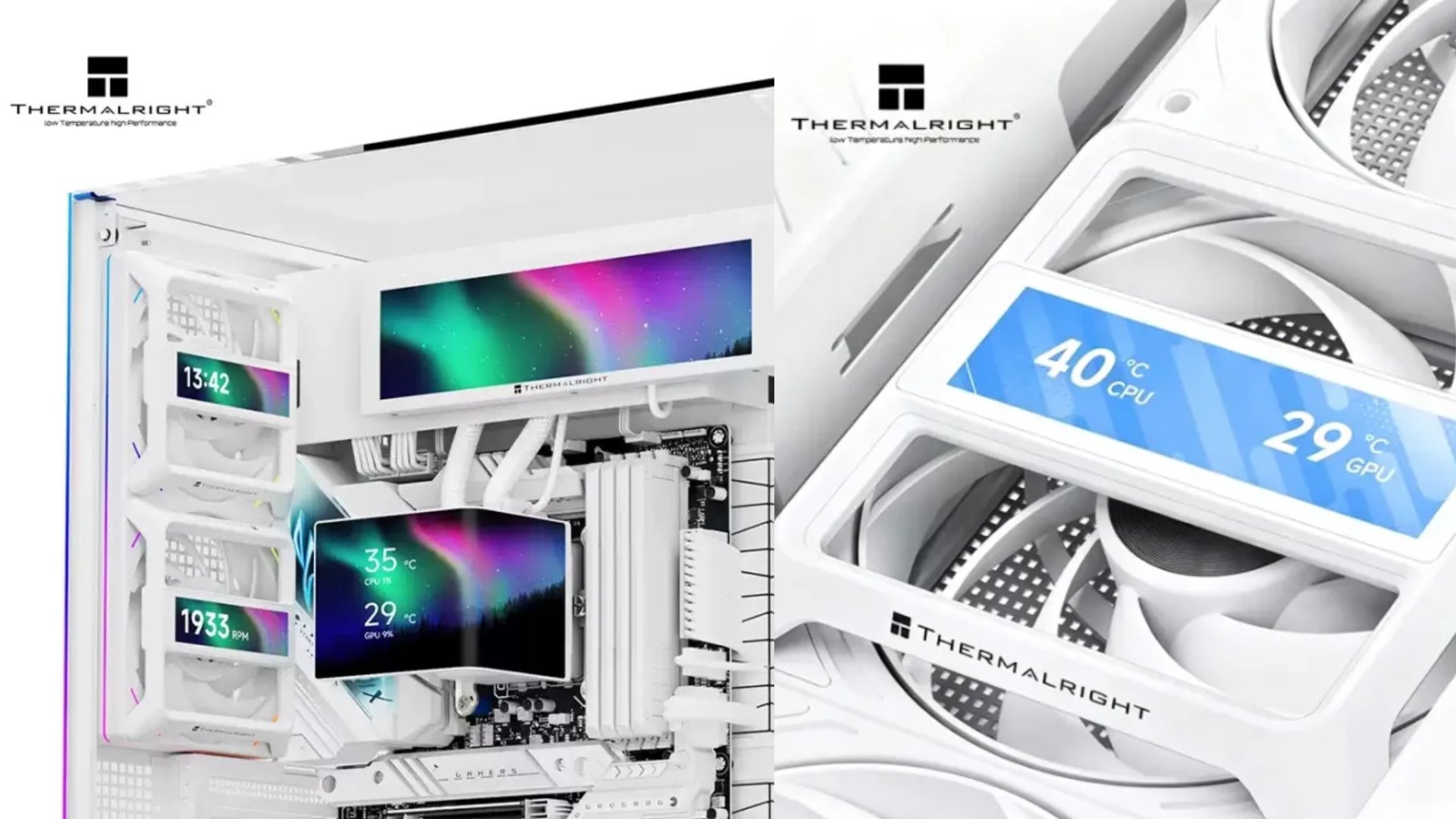 Thermalright добавила экран к 120 мм вентилятору ПК