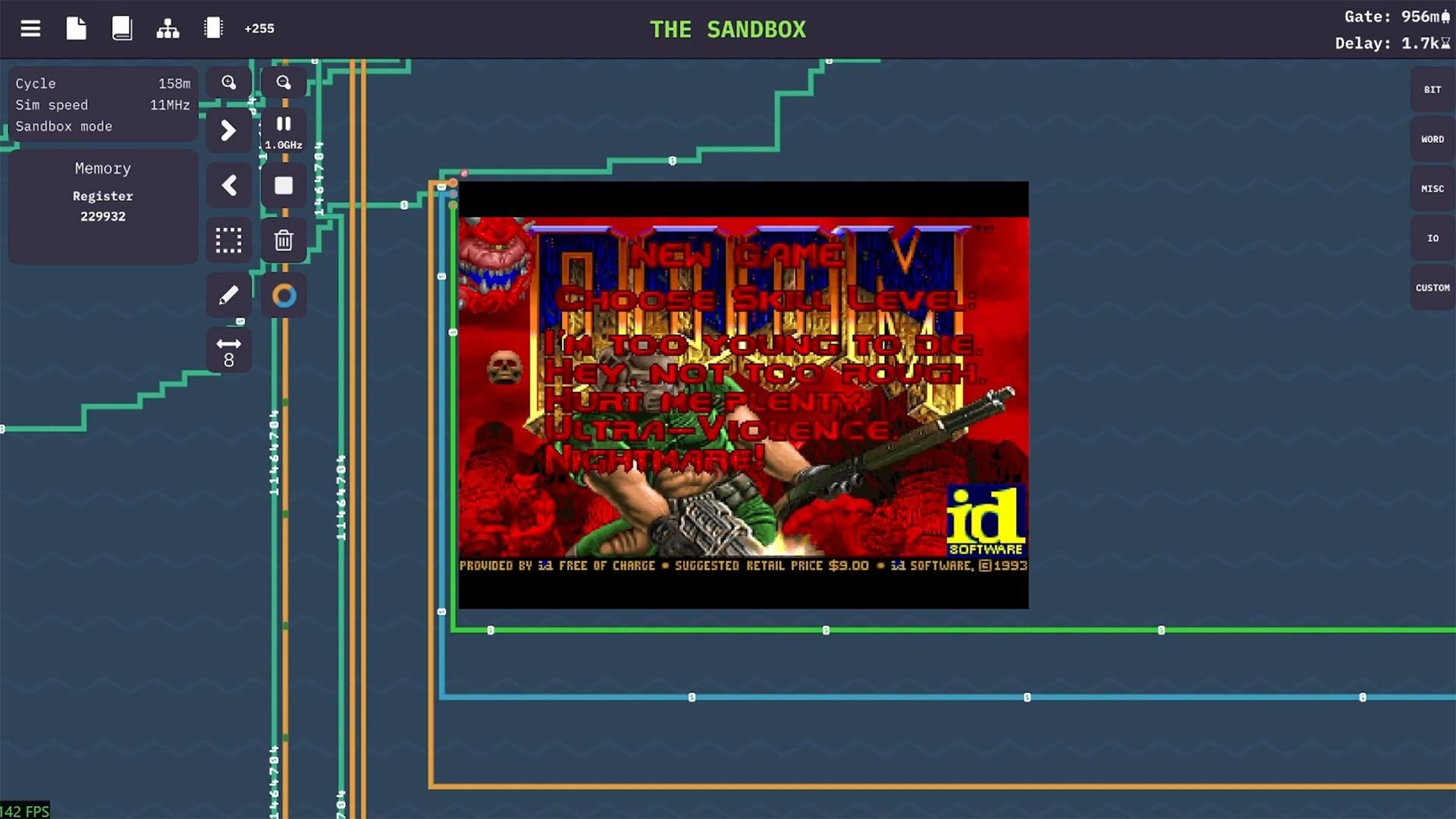 Doom запустили на процессоре который спроектировала GPT 56 Sol
