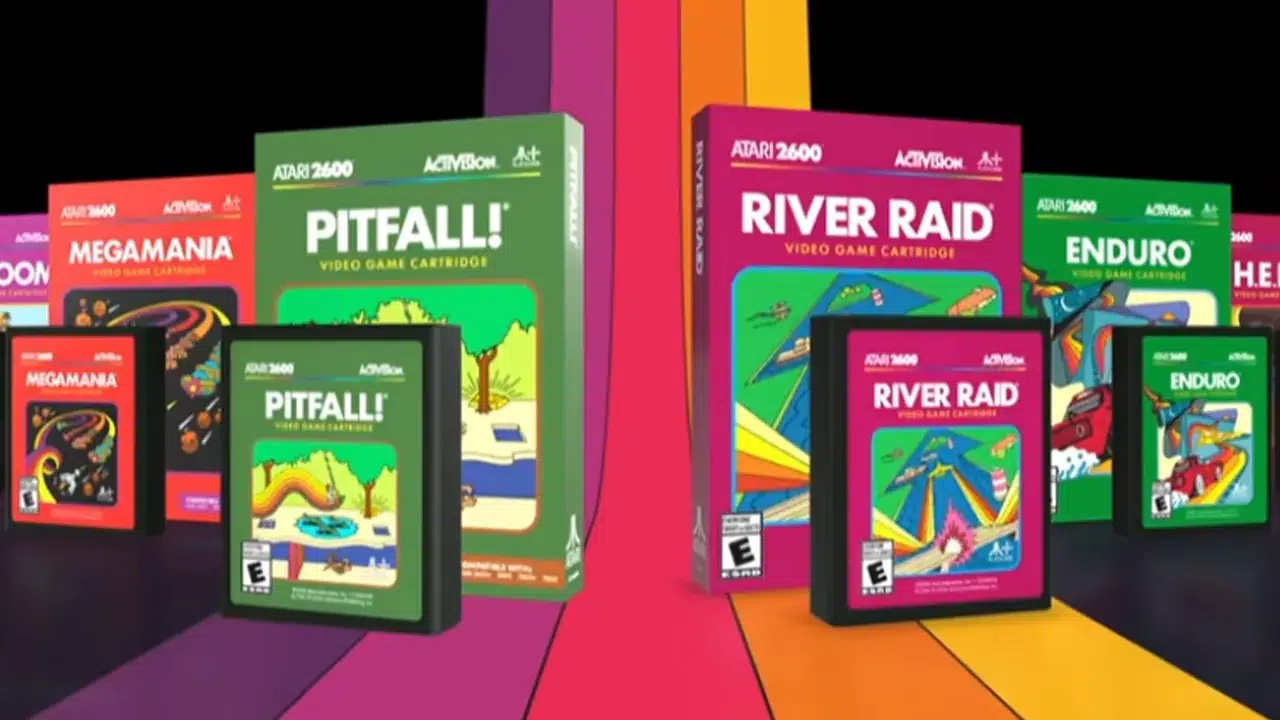 Изображение к статье: Atari вернёт 39 игр Activision на рабочих картриджах
