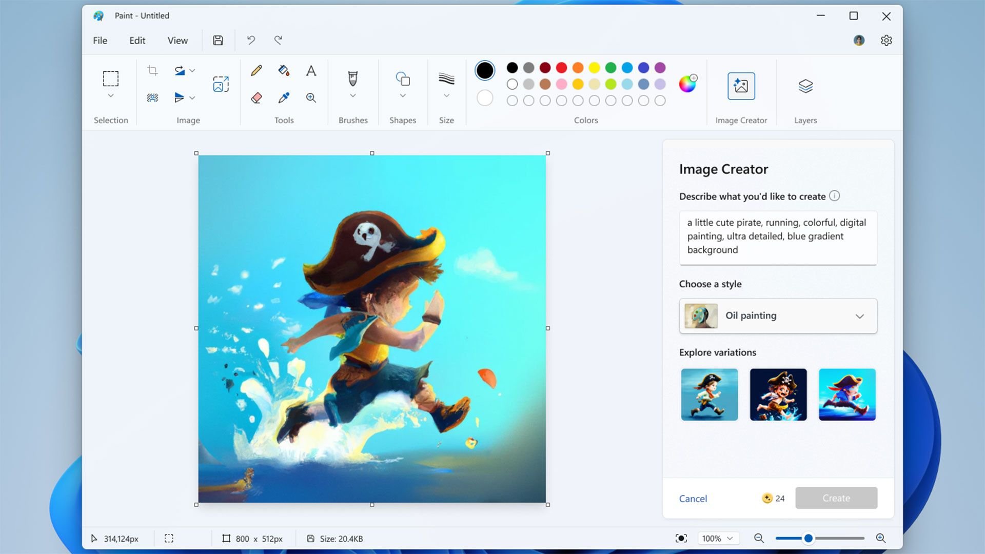 Paint и Photos ставят скрытый GUID знак на AI картинки