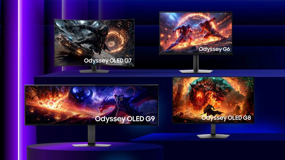 Samsung показала Odyssey 2027 OLED до 720 Гц и IPS 1100 Гц