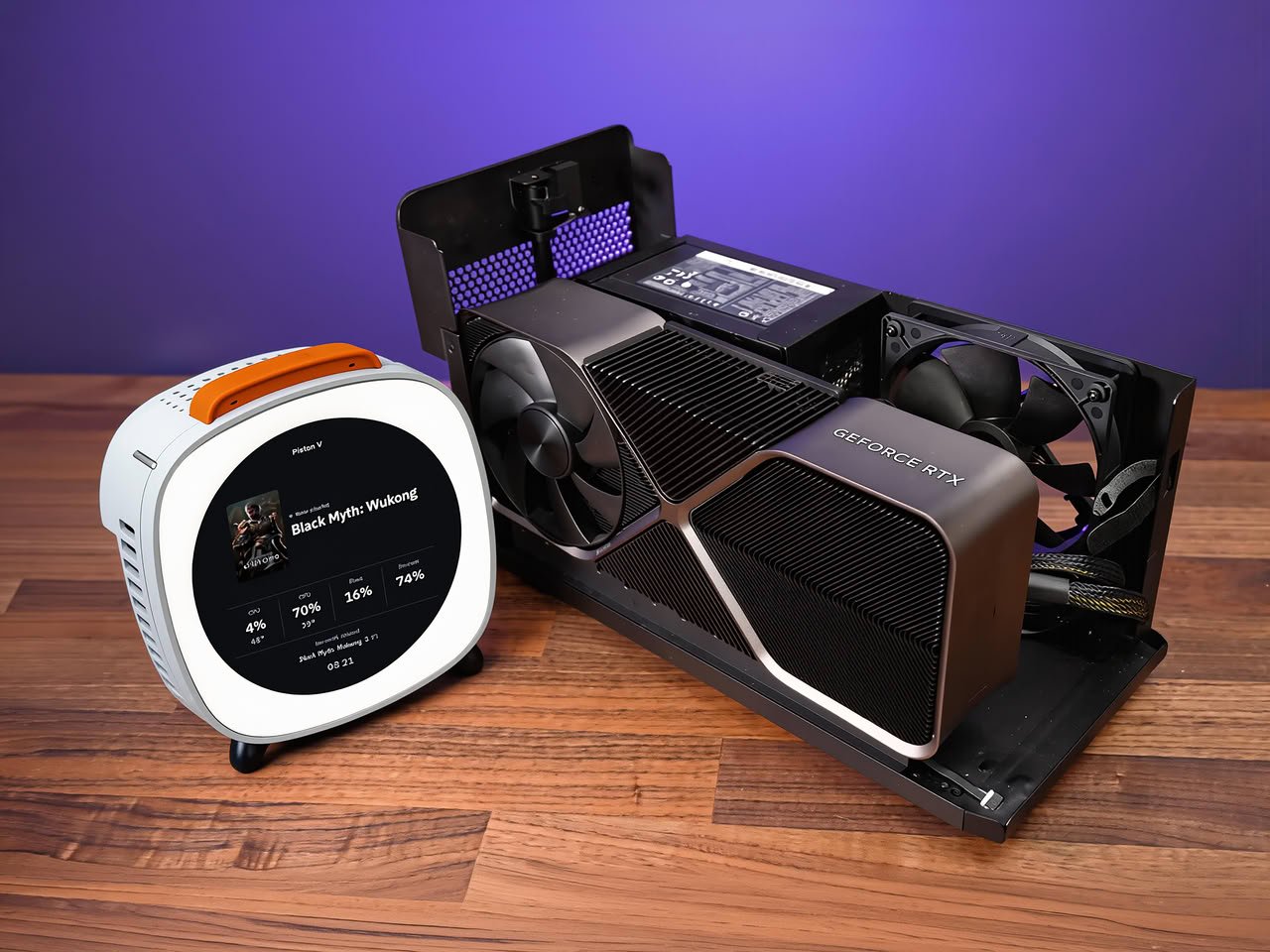 Piston V вышел на Kickstarter мини ПК с Ryzen и экраном