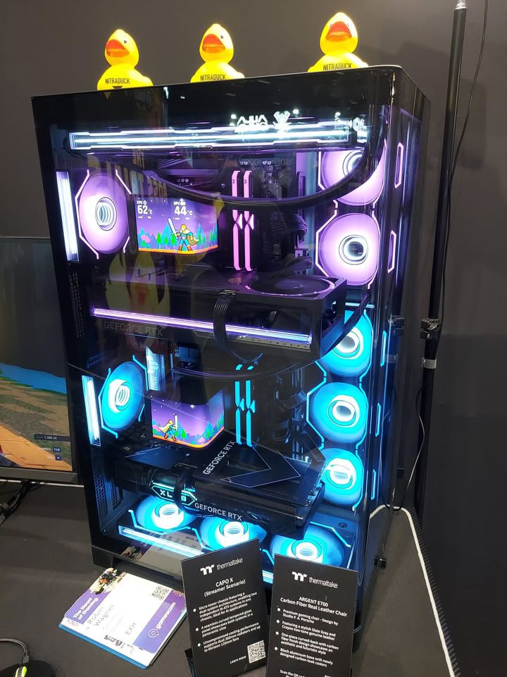 Thermaltake показала корпуса CAPO X и Stage 450 TG