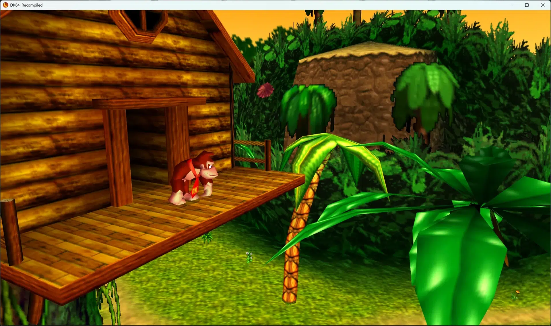 Изображение к статье: Donkey Kong 64 получила нативный порт для ПК без ИИ