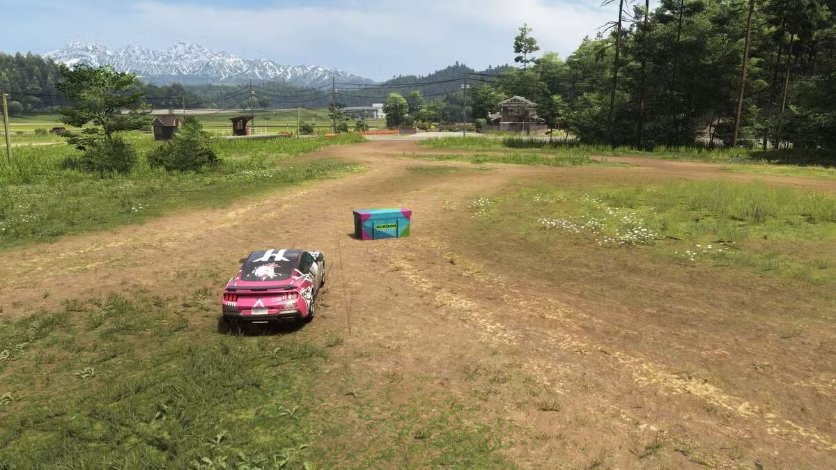 Скриншот Forza Horizon 6 с расположением сокровища пятой серии