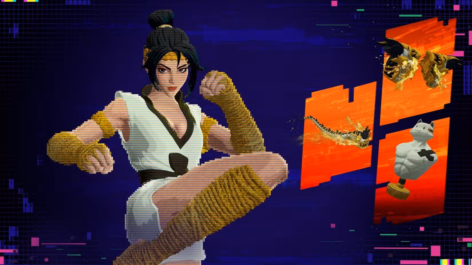 Мали в белых одеждах в Fortnite рядом с белыми и золотыми аксессуарами Мали в белых одеждах в Fortnite рядом с белыми и золотыми аксессуарами