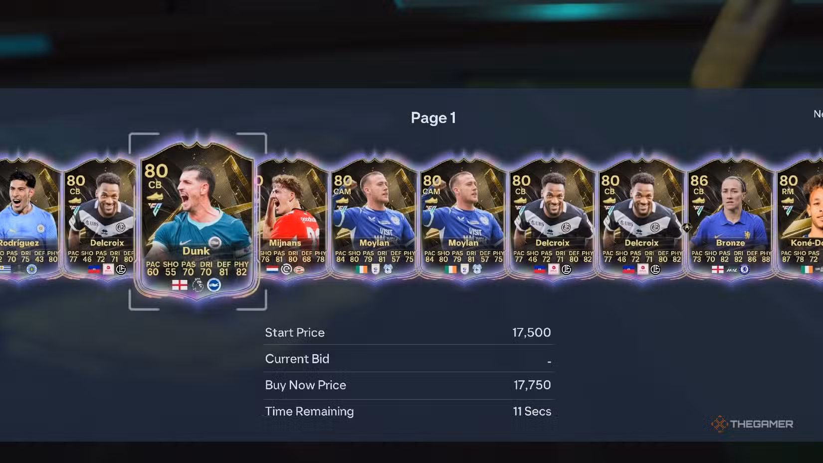 Базовые голографические карточки TOTW Базовые голографические карточки TOTW