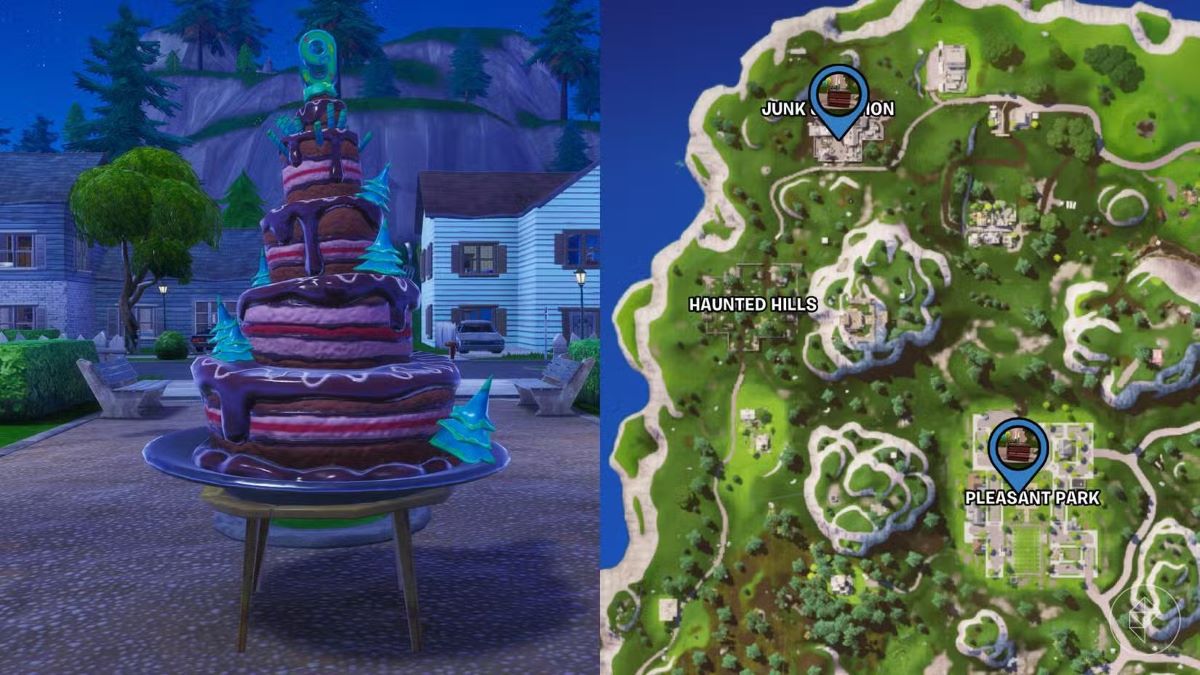 карта Fortnite OG