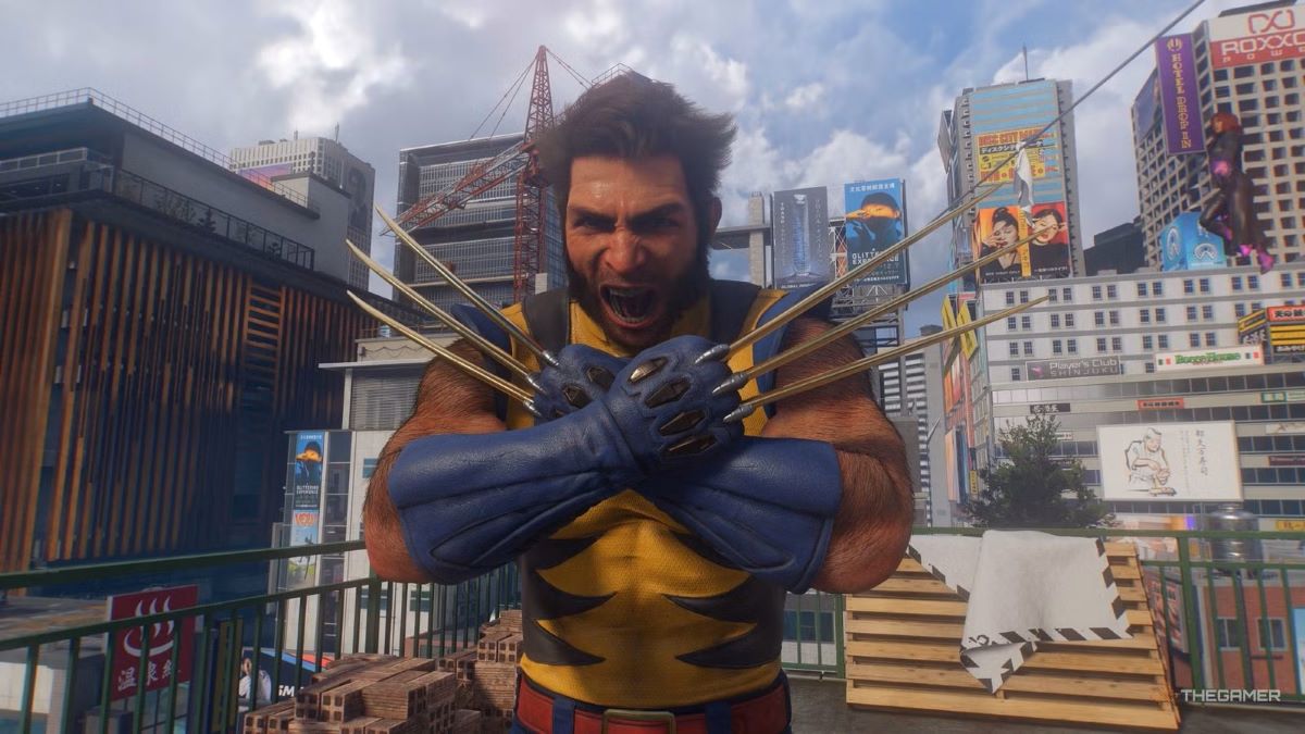Marvels Wolverine как снять маску и головной убор