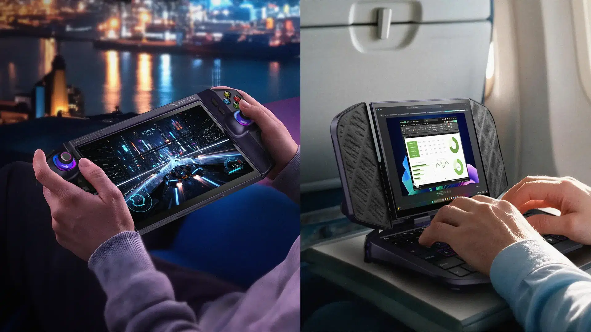 Acer показала DualPlay Mini карманный ПК с клавиатурой