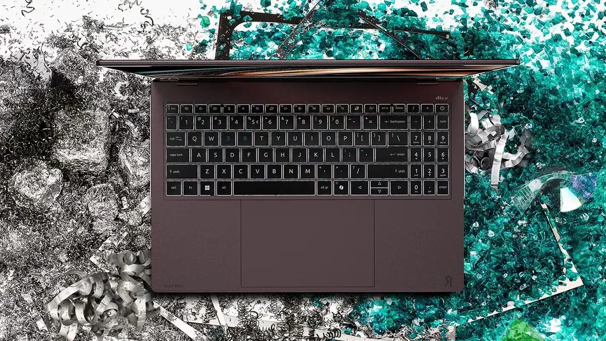 Изображение к статье: Acer показала Swift Blade 14 весом 799 г и ремонтный Vero 16