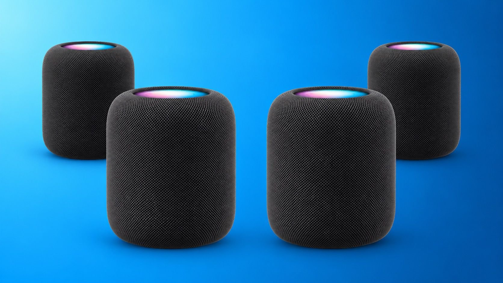 Apple тестирует объёмный звук из четырёх HomePod