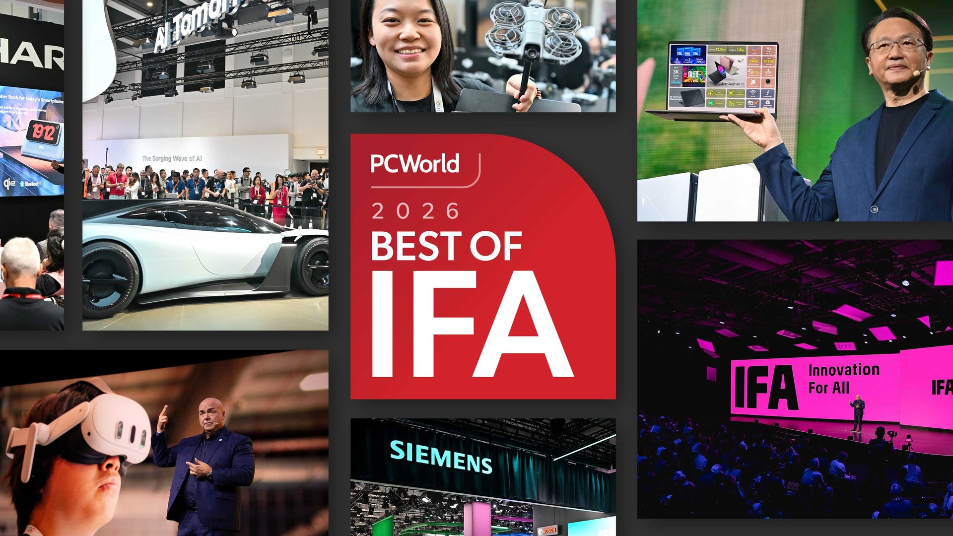 IFA 2026 OLED 560 Гц RTX Spark и ноутбуки до 08 кг
