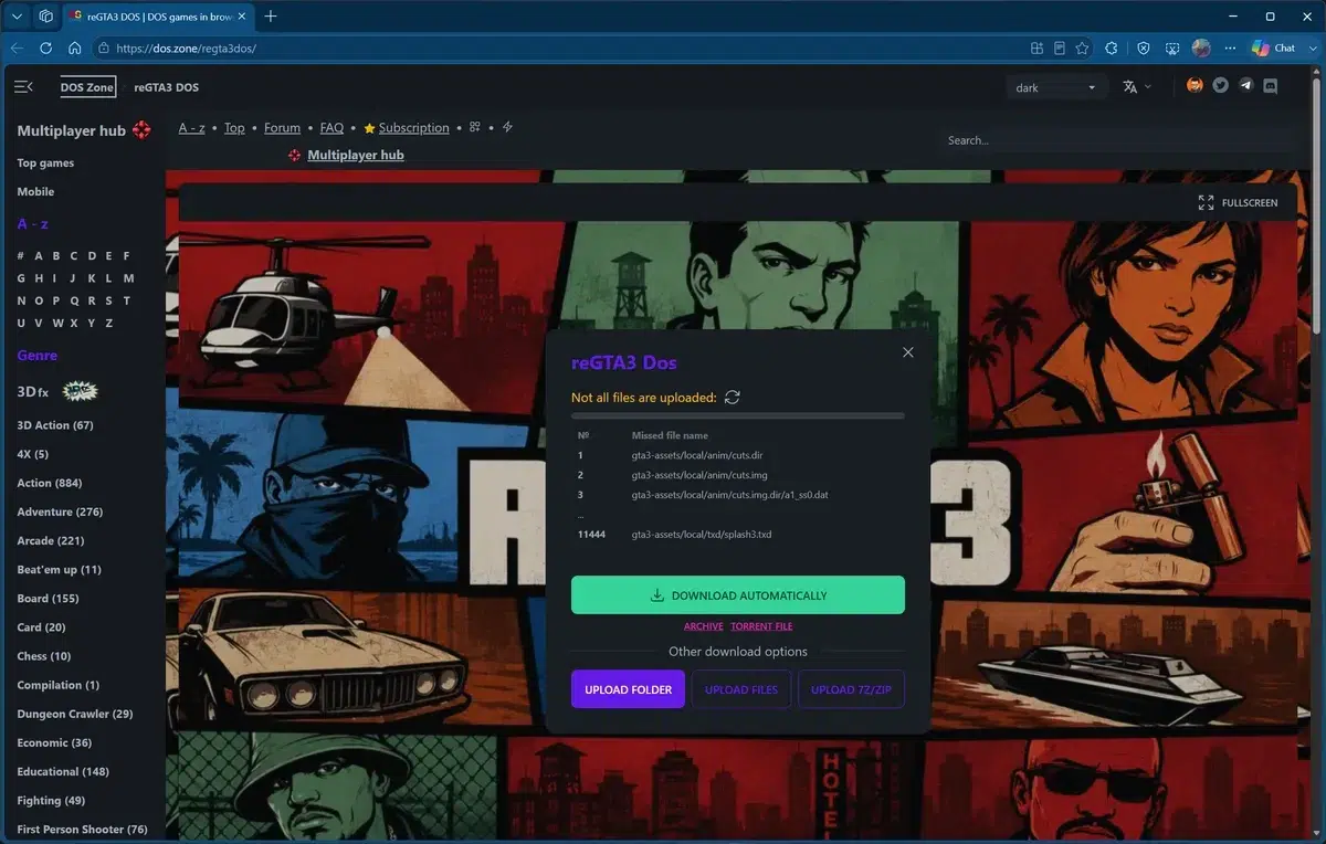 Изображение к статье: GTA Vice City и GTA III вернулись в браузеры после DMCA