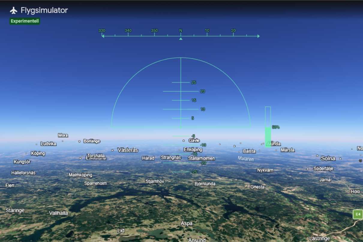 Google Earth получил авиасимулятор прямо в браузере