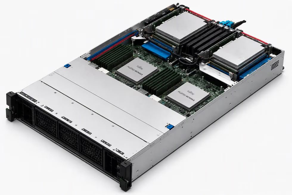 Fujitsu MONAKA 2 нм CPU для AI серверов выйдет в ноябре