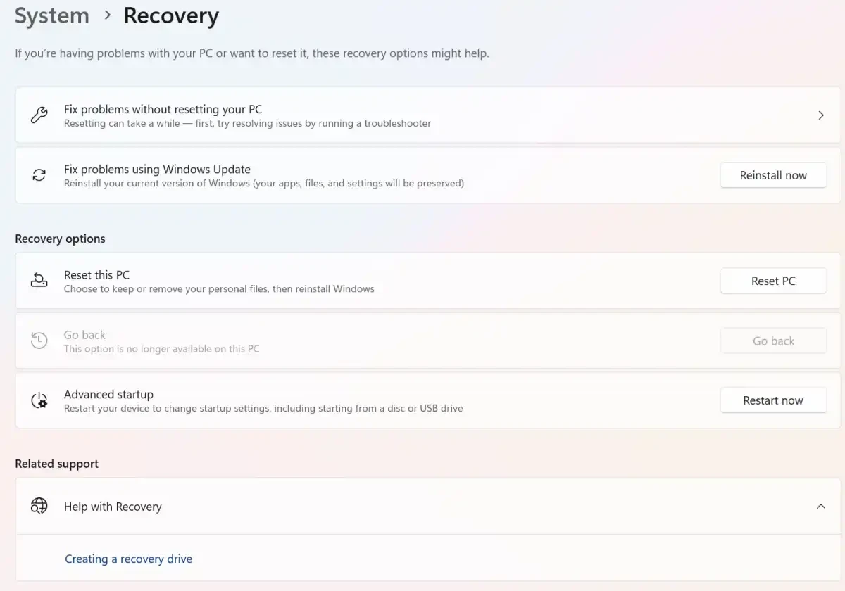 Изображение к статье: Переустановка Windows стала реже нужна: что изменилось