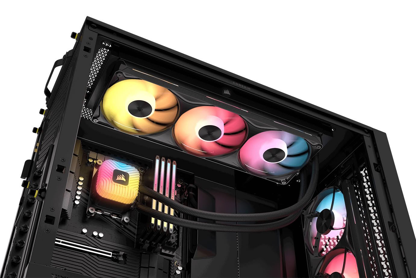 Corsair Nautilus II 35 дюймовый LCD и новые RS II