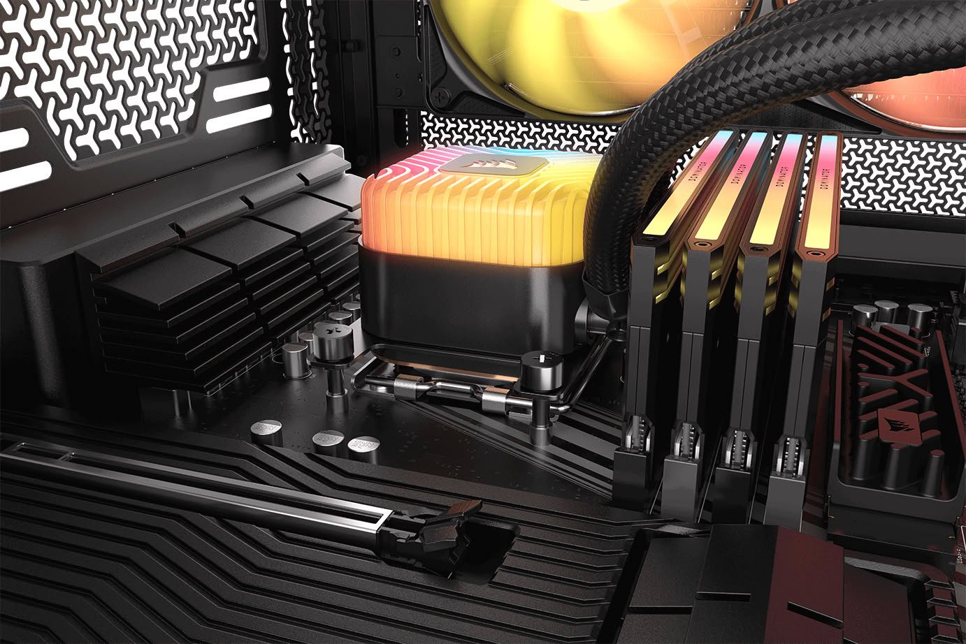 Изображение к статье: Corsair Nautilus II: 3,5-дюймовый LCD и новые RS II