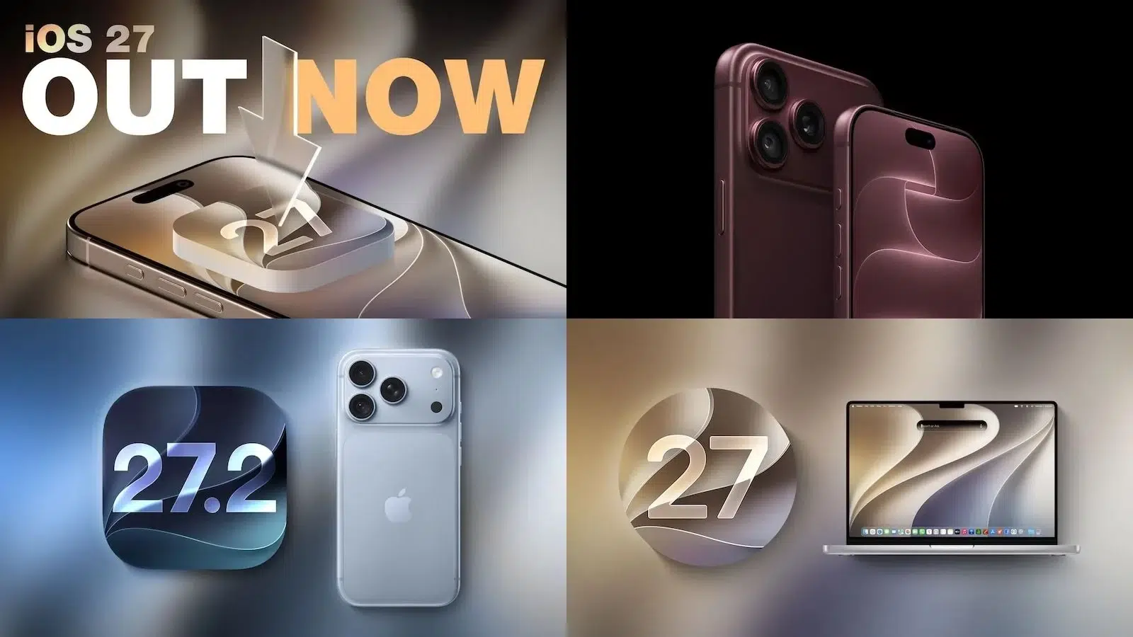 Apple выпустила iOS 27 и macOS Golden Gate с Siri AI