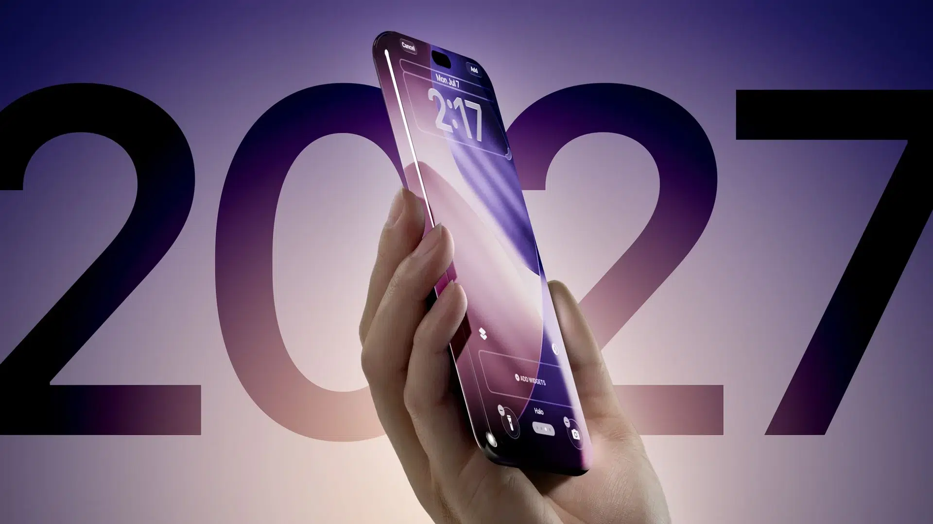 Изображение к статье: iPhone 20 Pro получит экран почти 7 дюймов к юбилею Apple