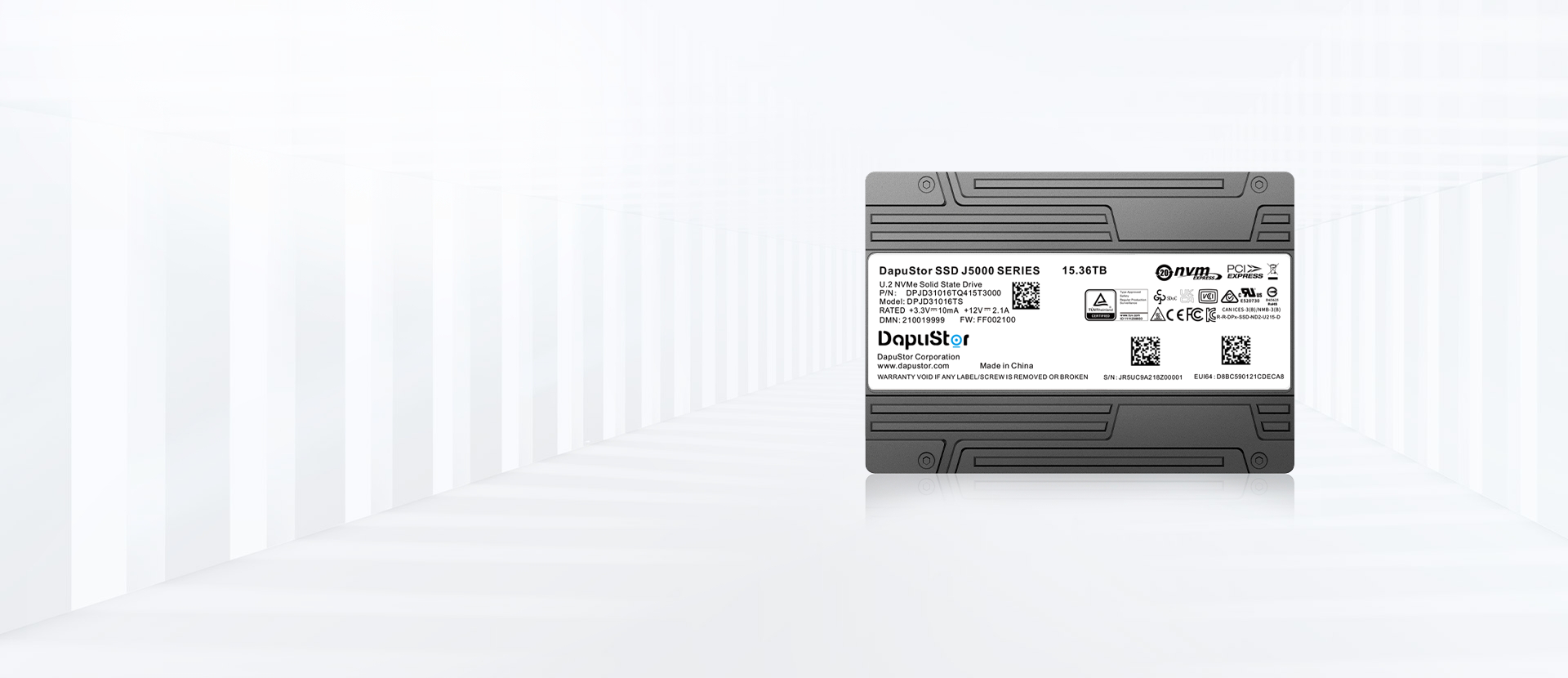 DapuStor J5060 ускоряет QLC через постоянный pSLC