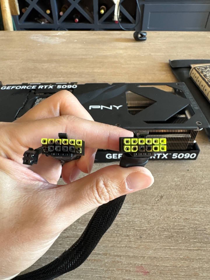 Владелец RTX 5090 заявил об отказе PNY в гарантии из за кабеля БП