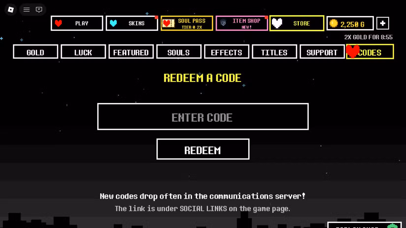 Как активировать коды в UNDERTALE Fight Как активировать коды в UNDERTALE Fight