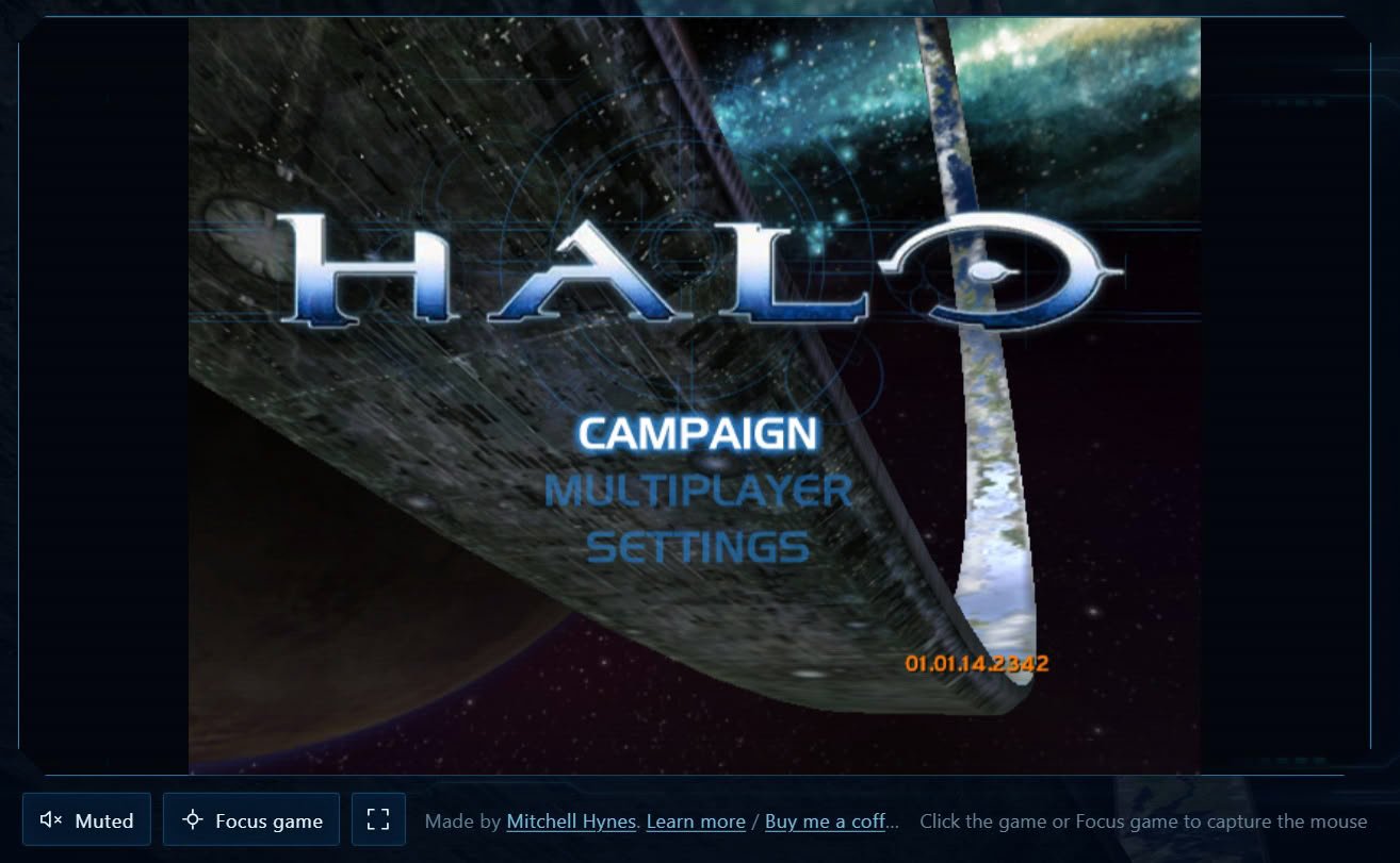 Halo Combat Evolved получила неофициальный браузерный порт