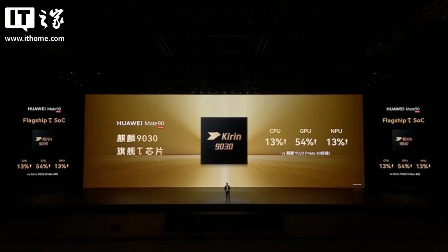 Изображение к статье: Huawei назвала чипы Kirin для всей серии Mate 90
