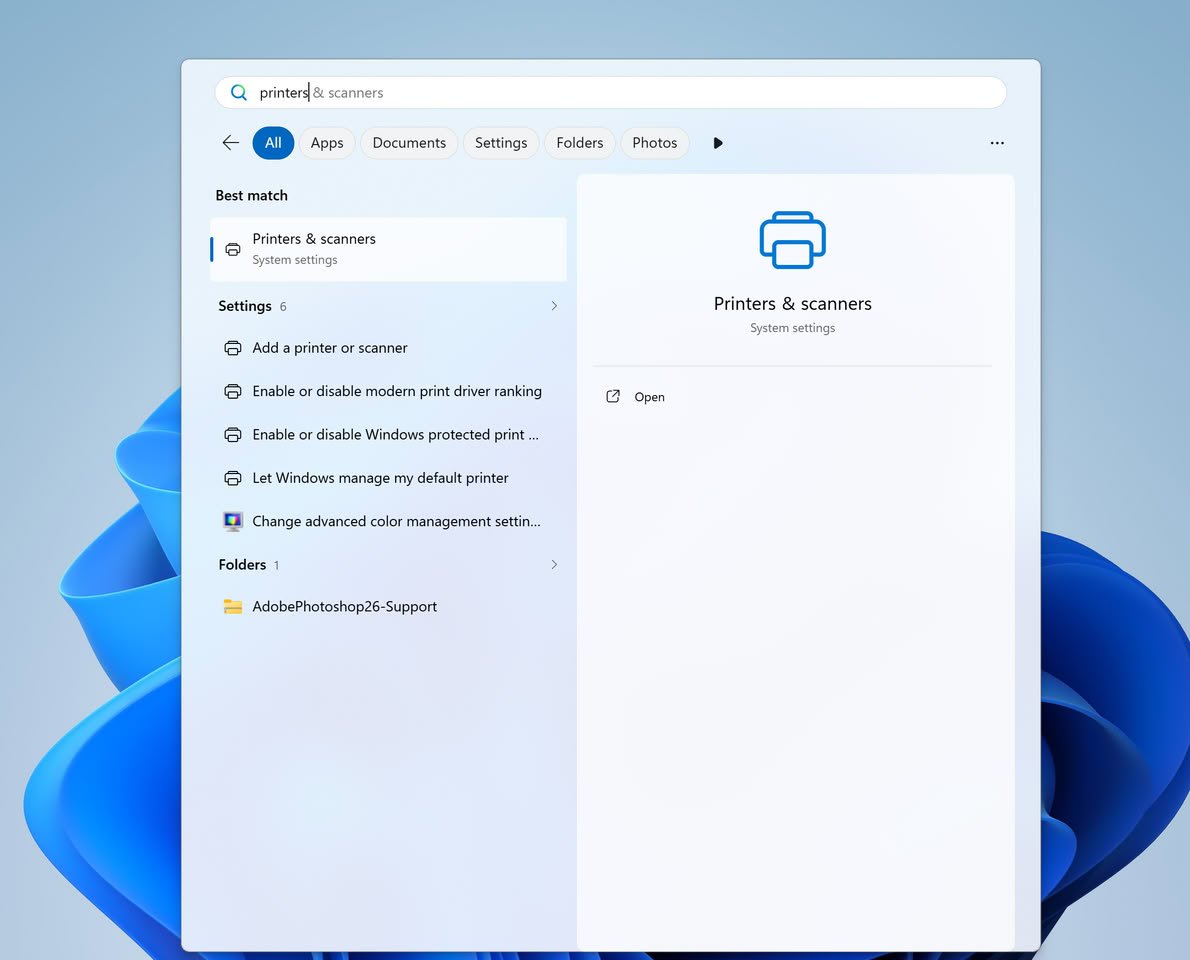 Windows 11 постепенно отказывается от старых драйверов принтеров