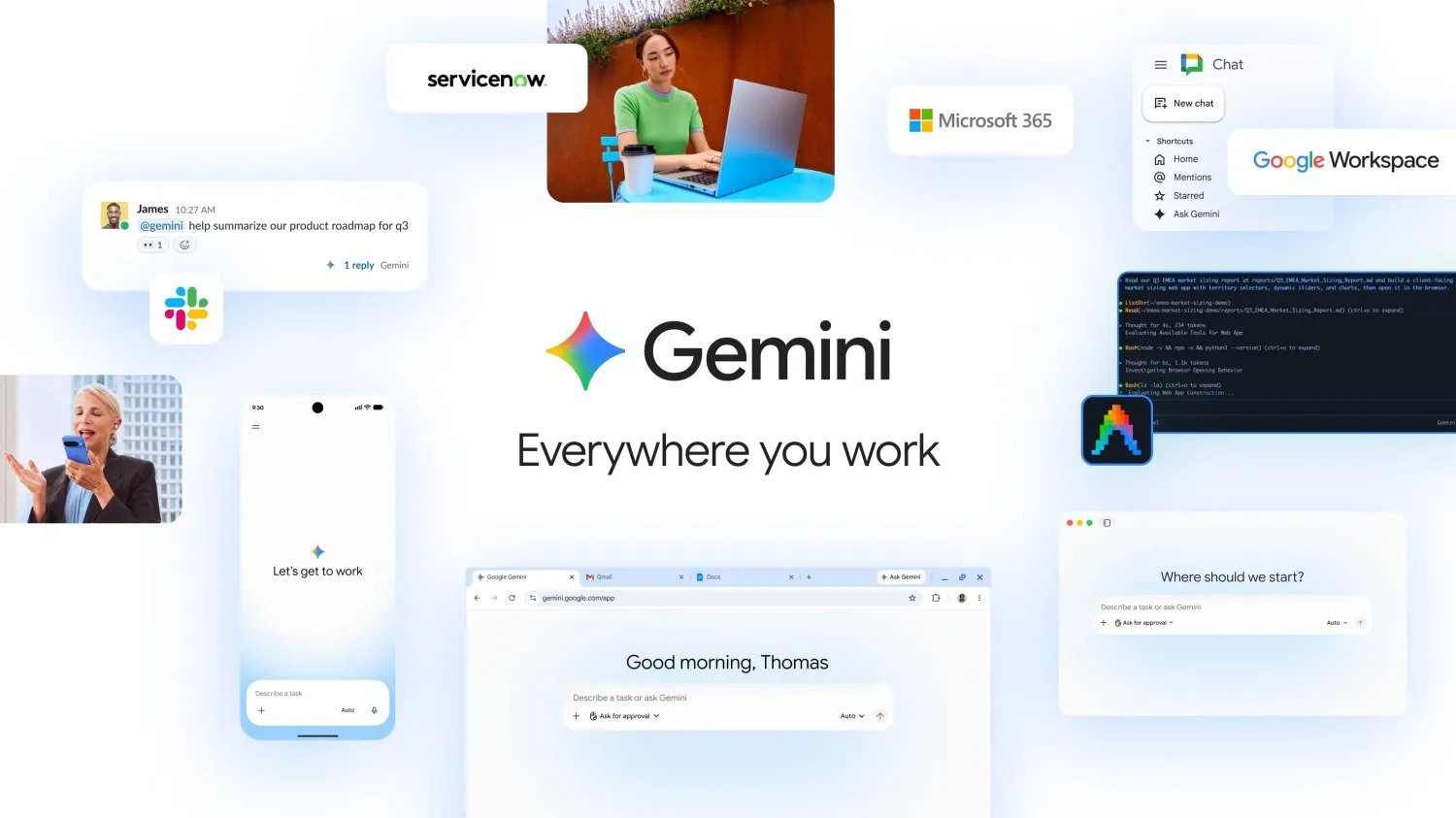 Google Cloud представила Gemini Agent для рабочих задач