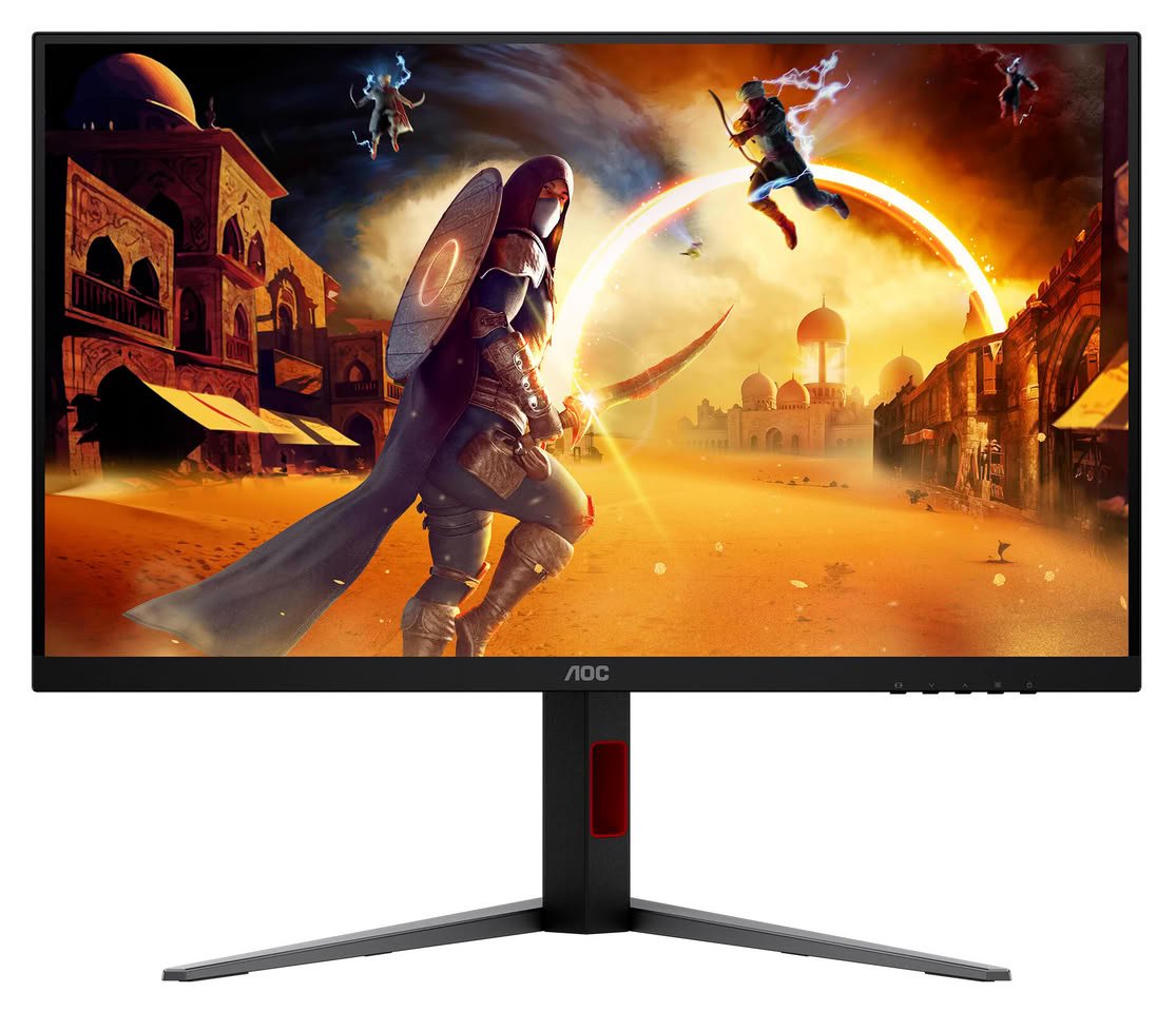 AOC представила в Китае монитор U27G4Z с режимами 4K240 Гц и Full HD480 Гц