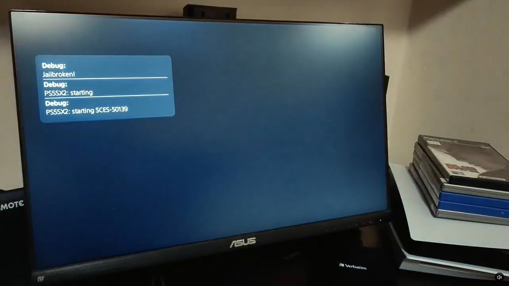 Изображение к статье: PS5SX2 научился загружать диски PS2 на взломанной PS5