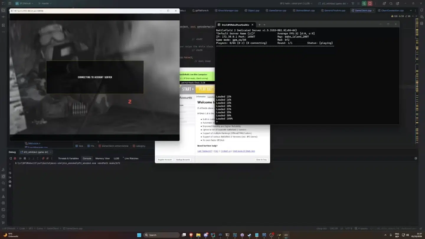 Изображение к статье: В проекте воссоздания Battlefield 2 заработал мультиплеер