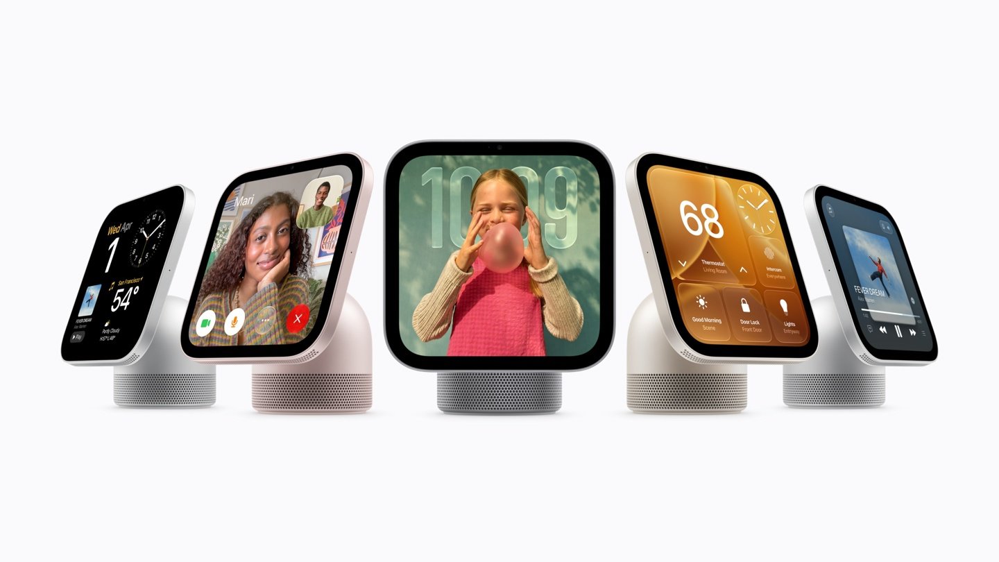 Apple представила HomeView домашний экран с Siri AI за $299