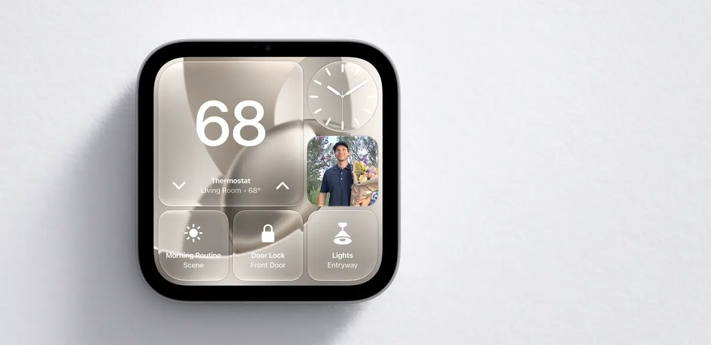 Изображение к статье: Apple представила HomeView — домашний экран с Siri AI за $299