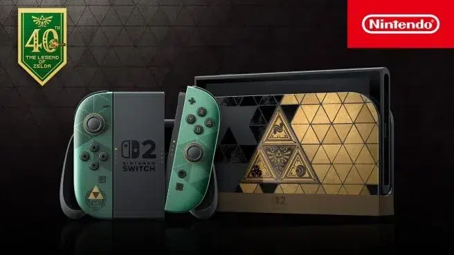 Изображение к статье: IT Home: Nintendo планирует пополнить запасы юбилейной Switch 2 по Zelda