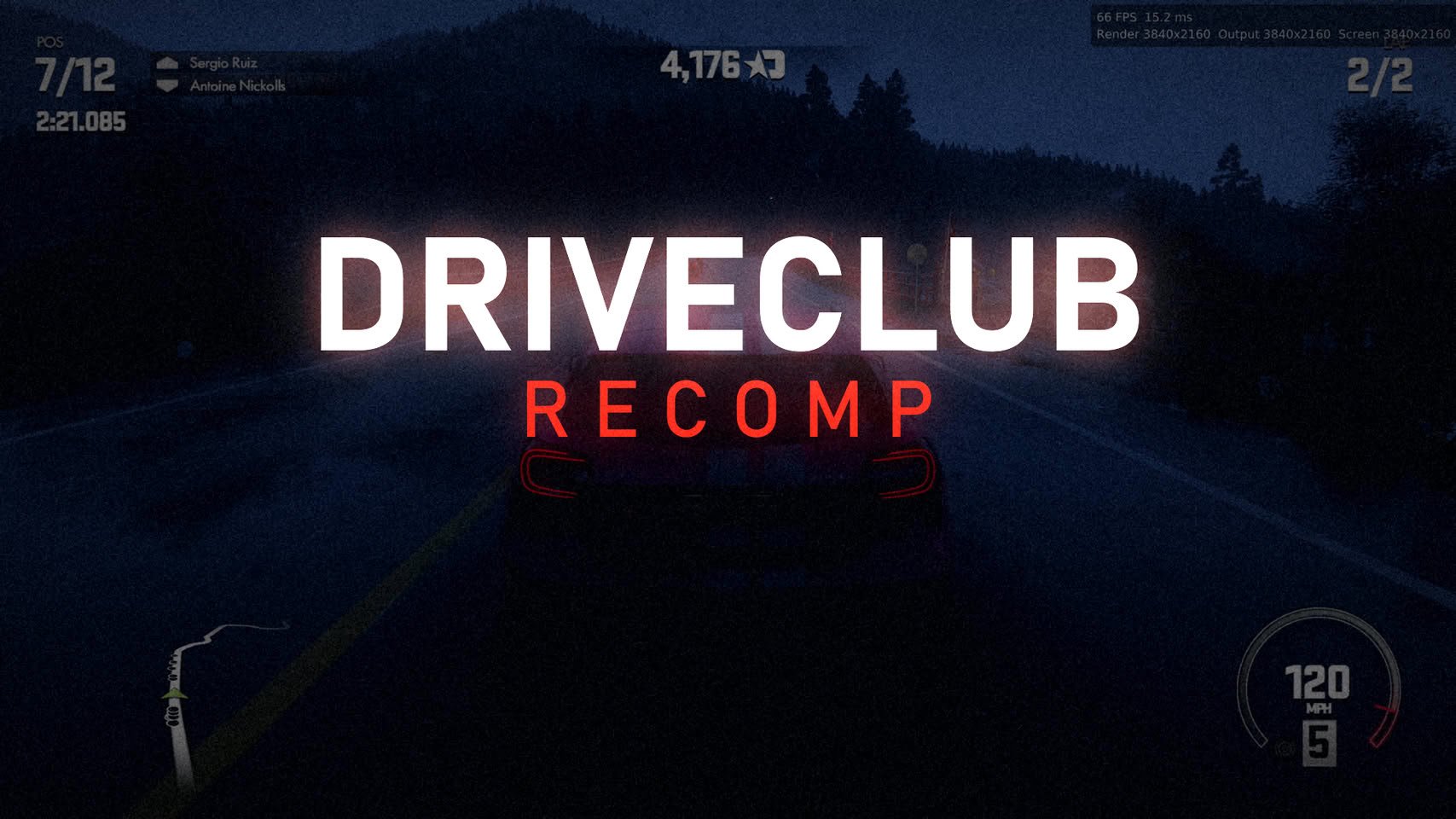 Driveclub запустили на ПК без эмуляции процессора PS4
