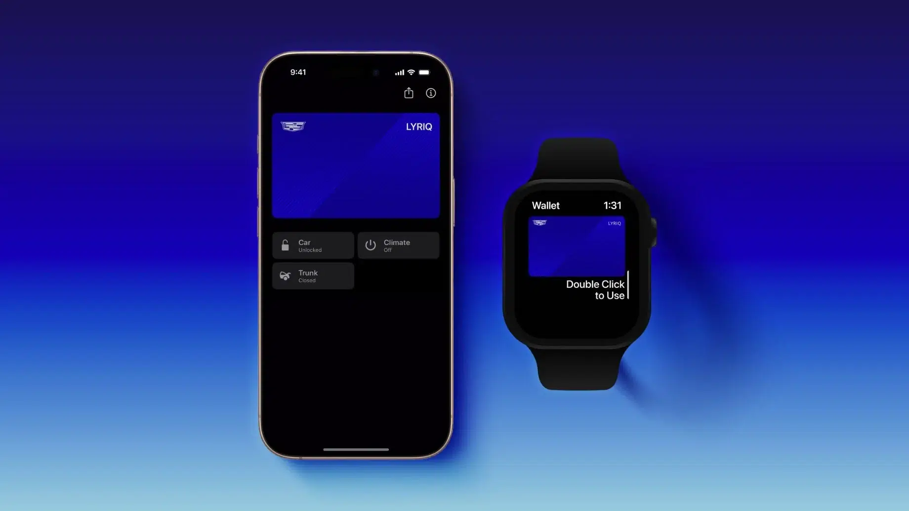 GM начала добавлять автоключи Apple Wallet в Cadillac