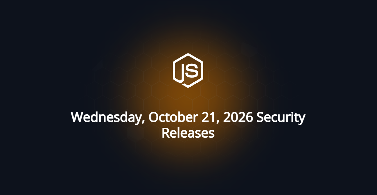 Nodejs обновил три ветки и исправил четыре опасные уязвимости