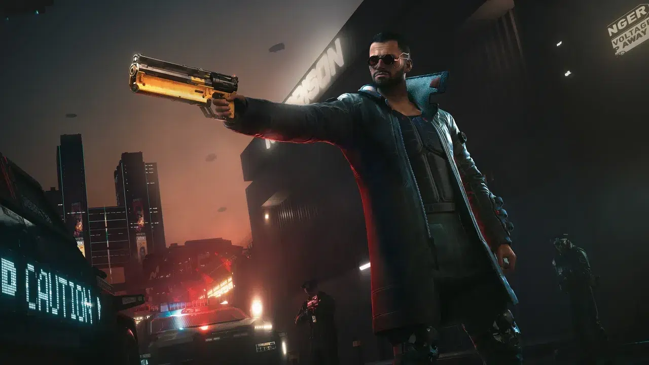 В обновлении 25 Cyberpunk 2077 нашли предметы из Ведьмака 3