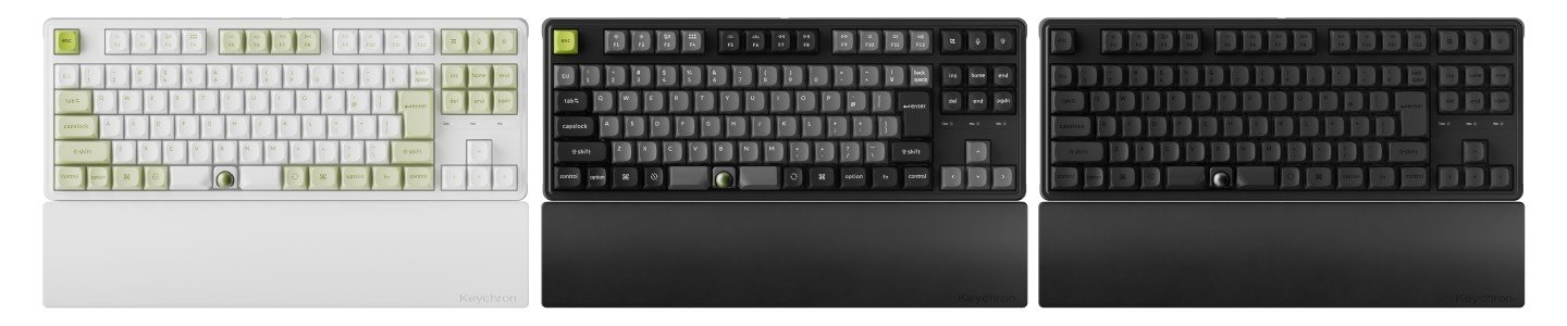 Изображение к статье: Keychron C3 Pro Trackball 8K получила трекбол между частями пробела